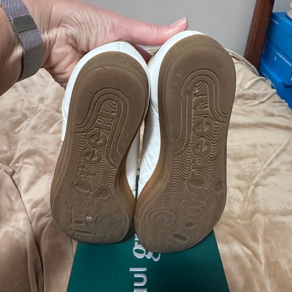 Paul Green Tilly White Sabbia Combo Leather Sneakers 8 - Picture 4 of 6